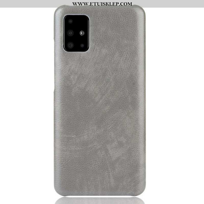 Etui do Samsung Galaxy M51 Efekt Skóry Liczi